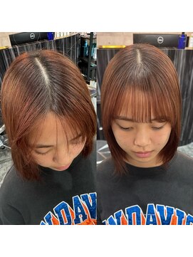 コワファーストナガサキシャンプーボーイ(COIFF1RST NAGASAKI SHAMPOO BOY) 前髪 生え癖 縮毛矯正