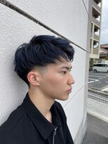 フレームプラス(FRAME plus) Silver Fade Blue