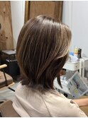 金町美容室　ミディアムスタイル
