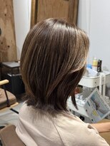 東京美粧&nbsp;金町美容室　ミディアムスタイル