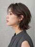 【新規平日夕方まで/本命】カット+髪質改善カラー+スムーストリートメント