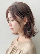 スイート ヘアデザイン(Suite HAIR DESIGN)&nbsp;小顔ミディアムレイヤー透明感髪質改善ブリーチなしカラー