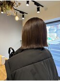 【善行/湘南台】カット＋カラー/オリーブベージュ