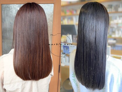 マーブル ヘアー(marble hair)の写真
