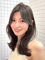 アンアミ オモテサンドウ ザ ツー(Un ami omotesando THE2)&nbsp;くびれヘア/前髪無し/レイヤーカット/大人ヘア