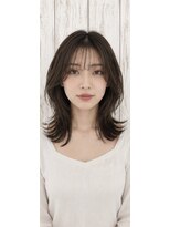 アース 土気あすみが丘店(HAIR&MAKE EARTH)&nbsp;くびれレイヤースタイル
