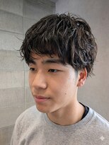 ワンワンオー バーバーショップ コンチネンタル(@110 BARBER SHOP continental)&nbsp;韓国風ツーブロックマッシュ