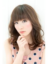 ディフィーノ 青山(DIFINO)&nbsp;厚めバング×アンニュイロング