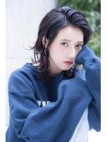 レニーバイエース(LANY by ACE)&nbsp;【LANY 横浜】 サイドパート×ヴァイオレットブラウン