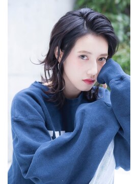 レニーバイエース(LANY by ACE) 【LANY 横浜】 サイドパート×ヴァイオレットブラウン