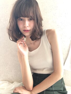 クロム(Chlom) Chlom立川☆大人可愛い無造作べージュカラーTEL 0425125655