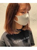 今旬♪前髪ベージュインナーカラー☆