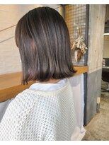 キーン 立川店(keen)&nbsp;【keen×武田】外はねミディ×ナチュラルハイライト