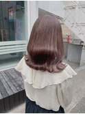 ショコラピンク/ブリーチ/韓国/ダブルカラー[海老名駅]