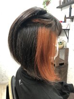 トリガー(TRIGGER)&nbsp;インナーカラー：前下がりボブ