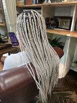 バイブアンドアネックス(VIBE & ANNEX)&nbsp;ホワイトシルバー　ブレイズ　52本構成