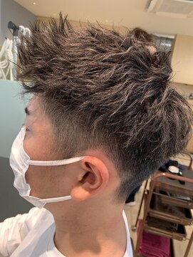 ヘアー ワークス ボナ 前橋店(HAIR WORKS bona.) ベリーショートツイストパーマ