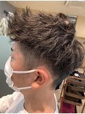 ベリーショートツイストパーマ
