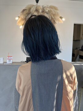 ラボリア(LABO li'a) 切りっぱなしブルーカラー