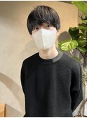 ストレートマッシュメンズカット(表参道/原宿/明治神宮前)
