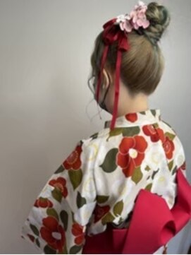 レム らら・パーク天童店(REM) 浴衣 お団子ヘア