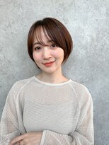 ジョエミバイアンアミ(joemi by Un ami)&nbsp;【joemi】大人ガーリーチョコレートナチュラルショート(小倉太郎