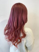 ヘアーワークス ボナ ウニクス店(HAIR WORKS bona)&nbsp;似合わせカット×髪質改善ケア【ピンクカラー6】
