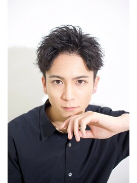 エデアンホンテン メンズサロン(EDEAN 本店 (旧:EDEAN 上通)) 熊本ショート アップバング ツーブロック 刈り上げ ツイスト