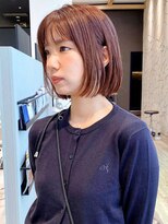 ケーツー あべのキューズモ－ル店(K-two) ナチュラルボブ*前髪ありボブ*イルミナカラー*グレイヘアも◎