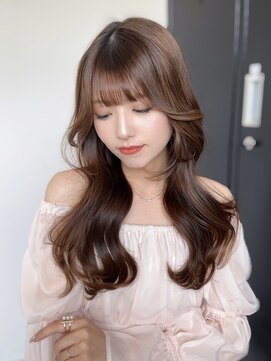 サボ(sabo) 韓国/透明感カラー/レイヤーカット/顔まわり/小顔/髪質改善