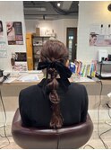 編みおろしアレンジ