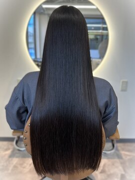 カノエ 福岡香椎店(canoe) 髪質改善 ストレート 縮毛矯正 ロングヘア 艶トリートメント