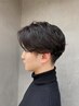 メンズカット+パーマ