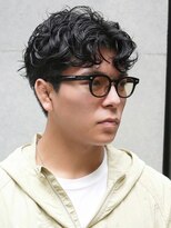 ノアソルテ 名古屋 栄(NOA solte.)&nbsp;NOA solte. 名古屋/栄メンズ/メンズシャドウパーマ/伸ばしかけ