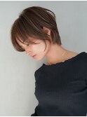 【GEEKS渋谷】小顔レイヤー/20代30代/ヌーディーカラー/冬カラー
