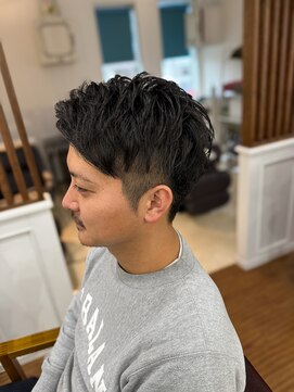 ラナバイモアナ 逗子 葉山(LANA by MOANA) 1ヶ月前にパーマをかけていかしたスタイル☆