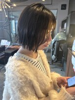 アングゥギャラリー(ungu GALLERY)&nbsp;ボブ/顔周りレイヤー/オリーブ