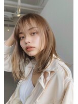 ラナ 新宿(lana)&nbsp;ミディアム/レイヤー/顔まわりカット【lana hair/新宿】