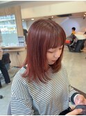 ブリーチ履歴あり オレンジカラー