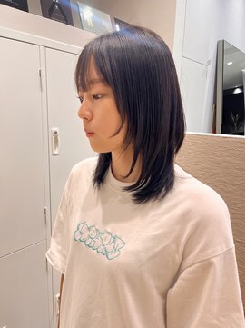 シュク 高円寺(SYUK) フェイスレイヤー/髪質改善ストレート/SYUK高円寺【青木】