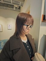 ブラウン ナカノ(BROWN nakano)&nbsp;hazel brown medium layer