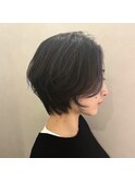 ハンサムショート×ニュアンス大人女子