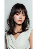 レイヤーカット/ボブ/髪質改善カラー/縮毛矯正/暗めカラー