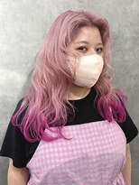 いろあそび 八王子&nbsp;【エンドカラー】ホワイトピンク×ビビットピンク