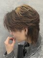 フェードアンドライン 富士店(FADE&LINE)&nbsp;フェザーパーマニュアンスパーマ毛流れ