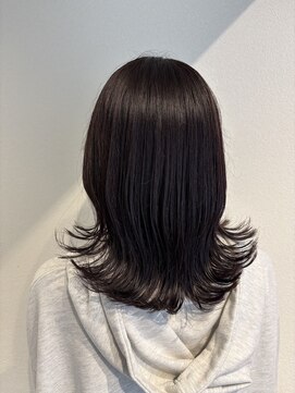 ベルバイリトル(belle by little) ラベンダーブラウンカラー