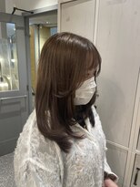 フィゼル あべのルシアス店(Aujua fizelle) honey + chocolate color ・佐藤 空