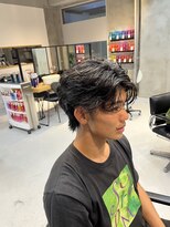 エリマ 調布(elima) 調布メンズパーマフェザーパーマウルフカット20代