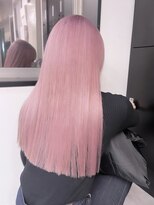 ベレーザ 渋谷神南(Beleza)&nbsp;ミディアムヘア/デザインカラー/ホワイトピンク/渋谷