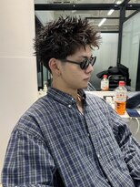 オルカ(ORCA)&nbsp;スパイキーショート 短髪パーマ【五嶋響】